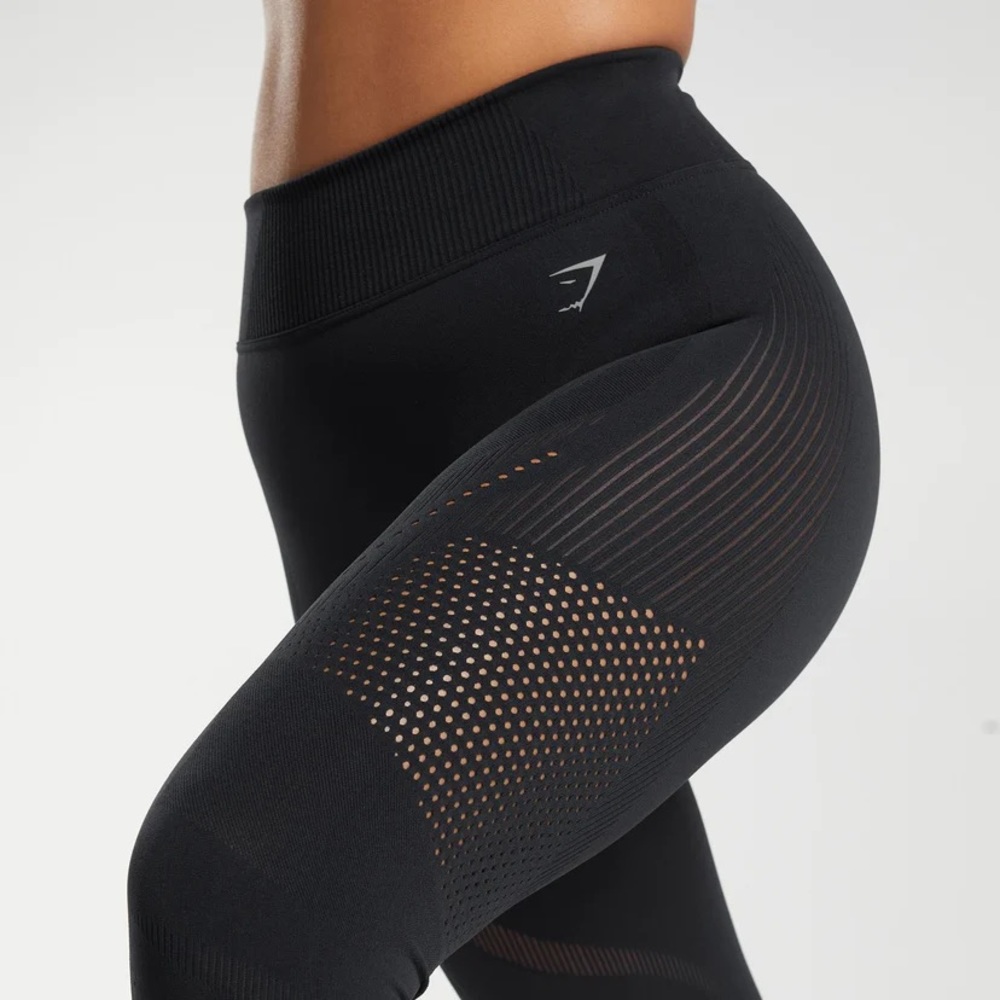 GYMSHARK Warp Knit Seamless Leggings